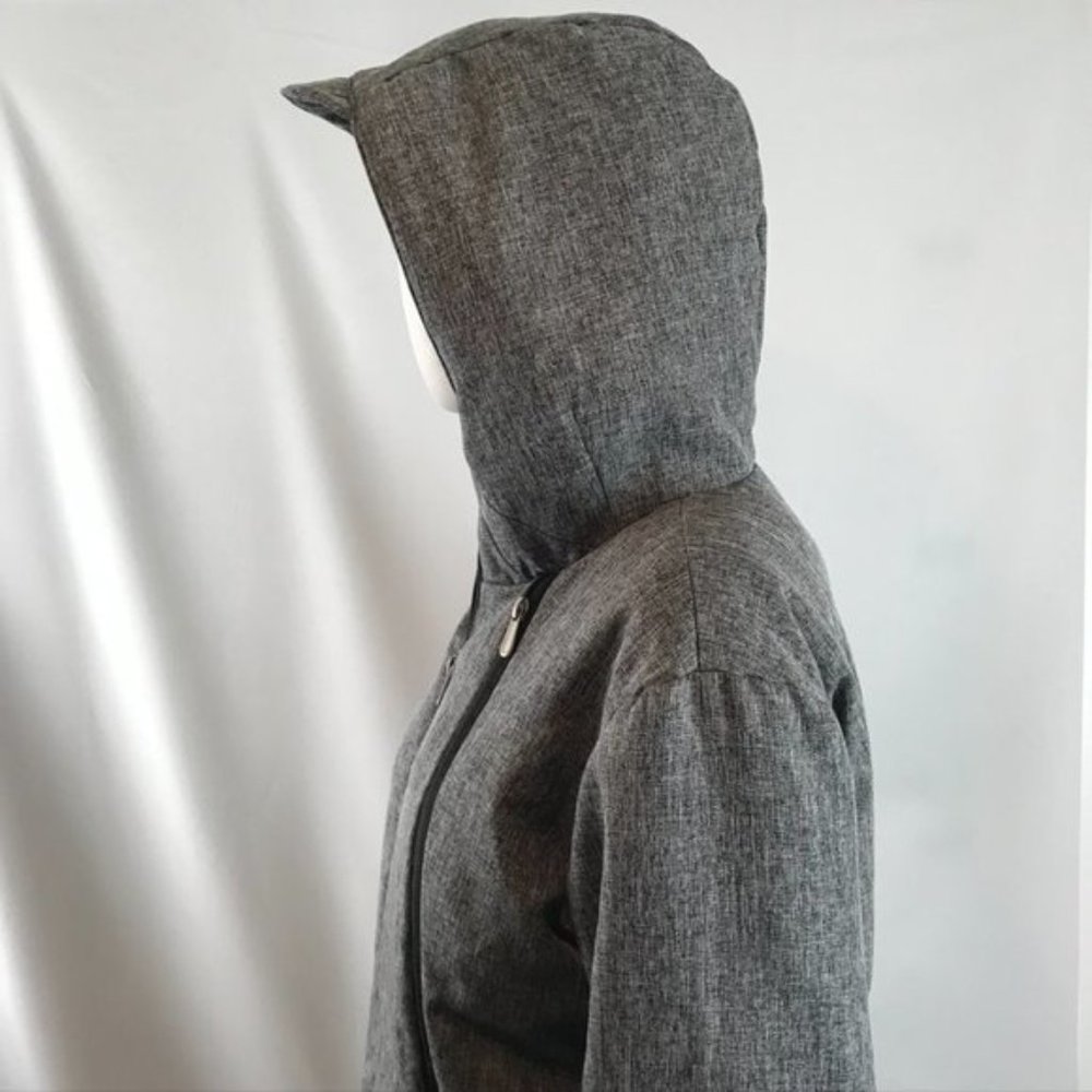 Genio Lamode Salt & Pepper Down Jacket - Picture 9 of 15